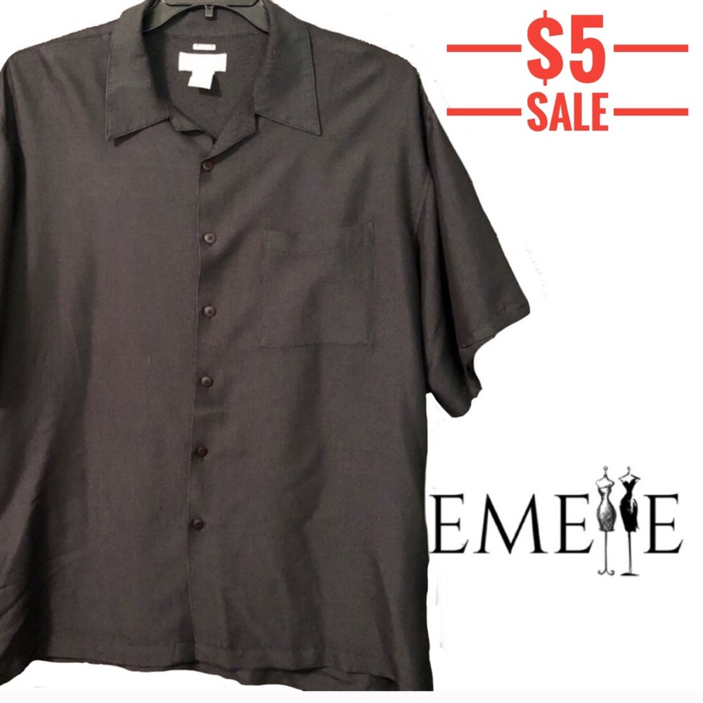 MERONA Men’s Button Down Shirt Large